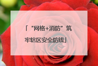 “网格+消防”筑牢辖区安全防线