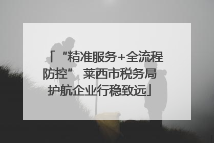 “精准服务+全流程防控” 莱西市税务局护航企业行稳致远