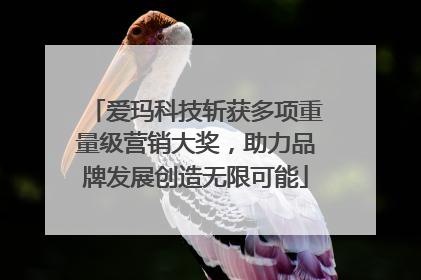 爱玛科技斩获多项重量级营销大奖，助力品牌发展创造无限可能