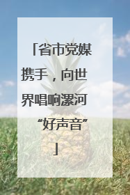 省市党媒携手，向世界唱响漯河“好声音”