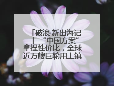 破浪·新出海记丨 “中国方案”拿捏性价比，全球近万艘巨轮用上镇江“节能桨”