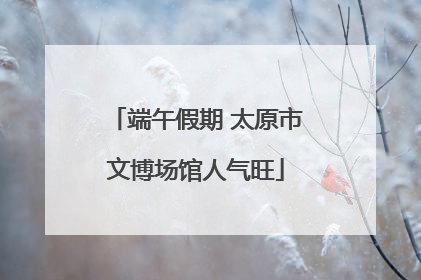 端午假期 太原市文博场馆人气旺