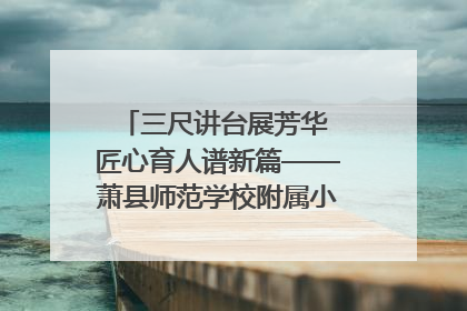 三尺讲台展芳华 匠心育人谱新篇——萧县师范学校附属小学第十三届班主任基本功大赛圆满举办