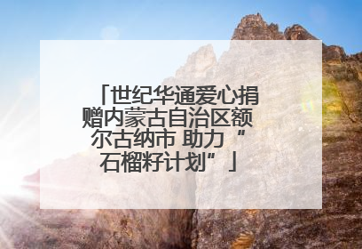 世纪华通爱心捐赠内蒙古自治区额尔古纳市 助力“石榴籽计划”