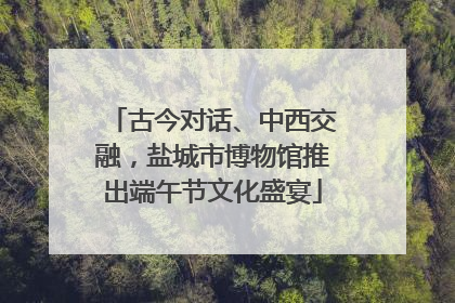 古今对话、中西交融，盐城市博物馆推出端午节文化盛宴