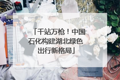 千站万枪！中国石化构建湖北绿色出行新格局