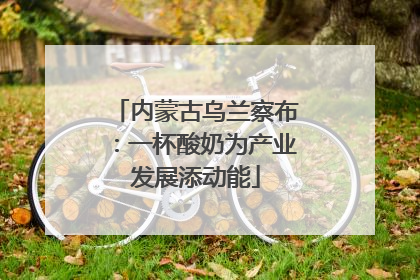 内蒙古乌兰察布：一杯酸奶为产业发展添动能