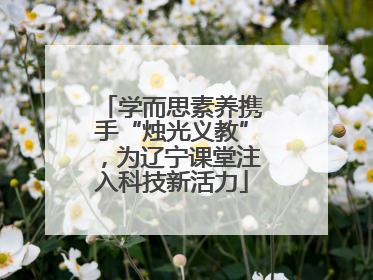 学而思素养携手“烛光义教”，为辽宁课堂注入科技新活力