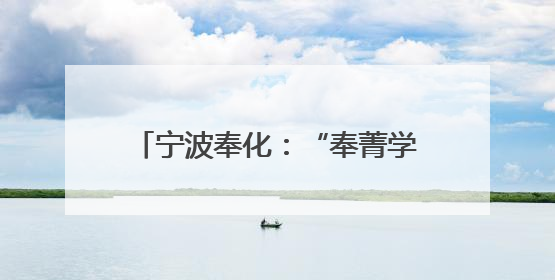 宁波奉化：“奉菁学堂”激活乡村新经济