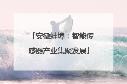 安徽蚌埠：智能传感器产业集聚发展