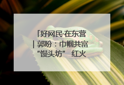 好网民·在东营｜郭盼：巾帼共富“馒头坊” 红火乡村“好日子”