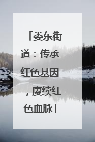 娄东街道：传承红色基因，赓续红色血脉