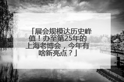 展会规模达历史峰值！办至第25年的上海老博会，今年有啥新亮点？