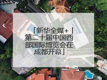 新华全媒+丨第二十届中国西部国际博览会在成都开幕