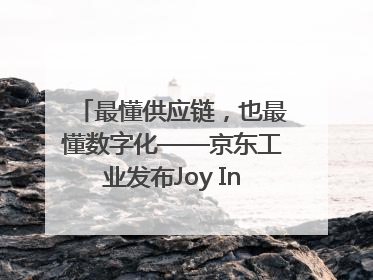 最懂供应链，也最懂数字化——京东工业发布Joy Industrial 重塑工业未来