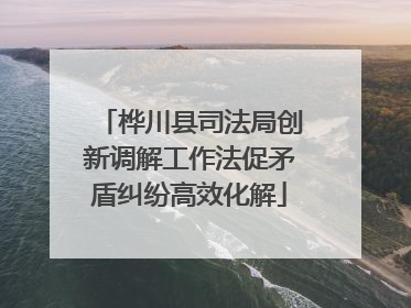 桦川县司法局创新调解工作法促矛盾纠纷高效化解