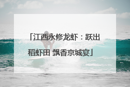 江西永修龙虾：跃出稻虾田 飘香京城宴