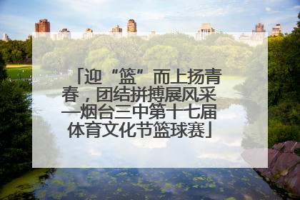 迎“篮”而上扬青春，团结拼搏展风采—烟台三中第十七届体育文化节篮球赛