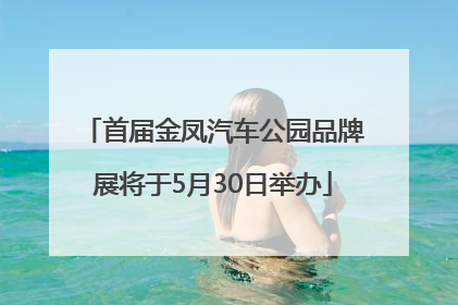 首届金凤汽车公园品牌展将于5月30日举办