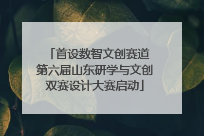首设数智文创赛道 第六届山东研学与文创双赛设计大赛启动