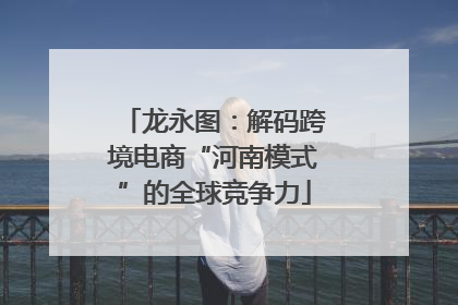 龙永图：解码跨境电商“河南模式”的全球竞争力