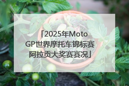 2025年MotoGP世界摩托车锦标赛阿拉贡大奖赛赛况