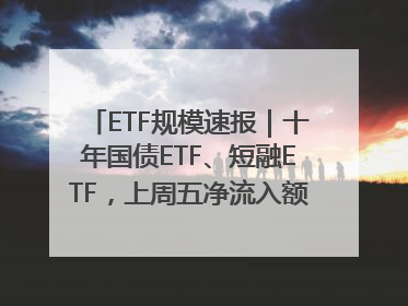 ETF规模速报｜十年国债ETF、短融ETF，上周五净流入额均超20亿元